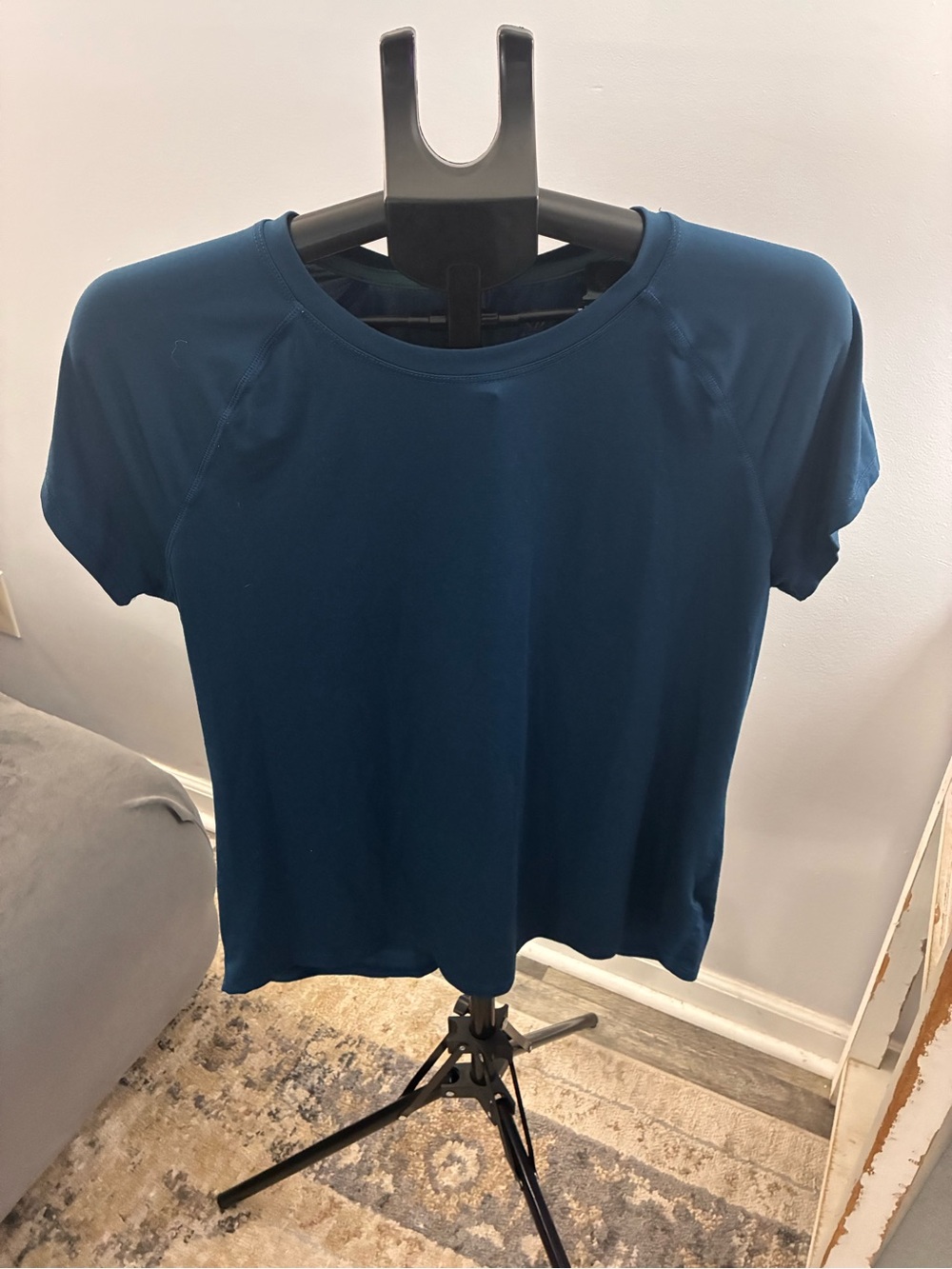 Champion Short Sleeve Crewneck Tee - Teal Blue